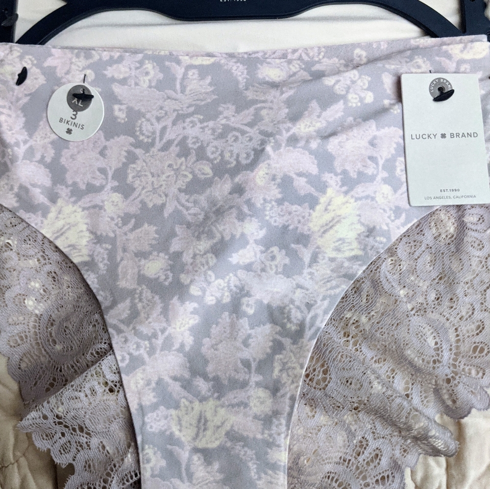 Lucky Brand size XL Women's 3 Pack Bikinis